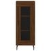 Buffet Chêne marron 34,5x34x90 cm Bois d'ingénierie - Photo n°5