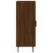 Buffet Chêne marron 34,5x34x90 cm Bois d'ingénierie - Photo n°7