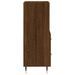 Buffet Chêne marron 34,5x34x90 cm Bois d'ingénierie - Photo n°7