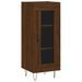 Buffet Chêne marron 34,5x34x90 cm Bois d'ingénierie - Photo n°1