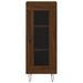 Buffet Chêne marron 34,5x34x90 cm Bois d'ingénierie - Photo n°5