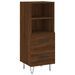 Buffet Chêne marron 34,5x34x90 cm Bois d'ingénierie - Photo n°1