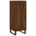 Buffet Chêne marron 34,5x34x90 cm Bois d'ingénierie - Photo n°1