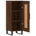 Buffet Chêne marron 34,5x34x90 cm Bois d'ingénierie - Photo n°6