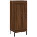 Buffet Chêne marron 34,5x34x90 cm Bois d'ingénierie - Photo n°1