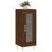 Buffet Chêne marron 34,5x34x90 cm Bois d'ingénierie - Photo n°3