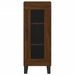 Buffet Chêne marron 34,5x34x90 cm Bois d'ingénierie - Photo n°5