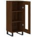 Buffet Chêne marron 34,5x34x90 cm Bois d'ingénierie - Photo n°6