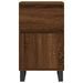 Buffet chêne marron 40x35x70 cm bois d'ingénierie - Photo n°5