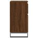 Buffet chêne marron 40x35x70 cm bois d'ingénierie - Photo n°7