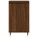 Buffet chêne marron 40x35x70 cm bois d'ingénierie - Photo n°5