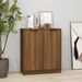 Buffet Chêne marron 60x30x70 cm Bois d'ingénierie - Photo n°1