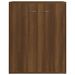 Buffet Chêne marron 60x30x75 cm Bois d'ingénierie - Photo n°1