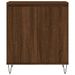 Buffet Chêne marron 60x35x70 cm Bois d'ingénierie - Photo n°5