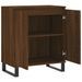 Buffet Chêne marron 60x35x70 cm Bois d'ingénierie - Photo n°6