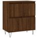 Buffet Chêne marron 60x35x70 cm Bois d'ingénierie - Photo n°1