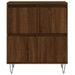 Buffet Chêne marron 60x35x70 cm Bois d'ingénierie - Photo n°5