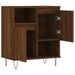 Buffet Chêne marron 60x35x70 cm Bois d'ingénierie - Photo n°6