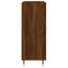 Buffet chêne marron 69,5x34x90 cm bois d'ingénierie - Photo n°7