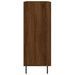 Buffet chêne marron 69,5x34x90 cm bois d'ingénierie - Photo n°7