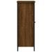 Buffet chêne marron 70x30x80 cm bois d'ingénierie - Photo n°7