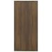 Buffet Chêne marron 88x30x65 cm Bois d'ingénierie - Photo n°5