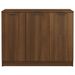 Buffet Chêne marron 90,5x30x70 cm Bois d'ingénierie - Photo n°5