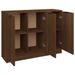 Buffet Chêne marron 90,5x30x70 cm Bois d'ingénierie - Photo n°7