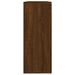 Buffet Chêne marron 91x29,5x75 cm Bois d'ingénierie - Photo n°7