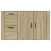 Buffet Chêne sonoma 100x33x59,5 cm Bois d'ingénierie - Photo n°6