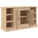 Buffet Chêne sonoma 100x35,5x60 cm Bois d'ingénierie - Photo n°8