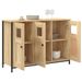 Buffet chêne sonoma 100x35x70 cm bois d'ingénierie - Photo n°4