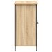 Buffet chêne sonoma 100x35x70 cm bois d'ingénierie - Photo n°7