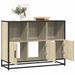 Buffet chêne sonoma 100x35x76 cm bois d'ingénierie - Photo n°1