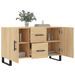 Buffet chêne sonoma 100x36x60 cm bois d'ingénierie - Photo n°4