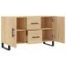 Buffet chêne sonoma 100x36x60 cm bois d'ingénierie - Photo n°5