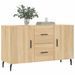 Buffet chêne sonoma 100x36x60 cm bois d'ingénierie - Photo n°3