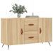 Buffet chêne sonoma 100x36x60 cm bois d'ingénierie - Photo n°3