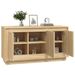 Buffet chêne sonoma 102x35x55 cm bois d'ingénierie - Photo n°4