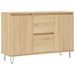 Buffet chêne sonoma 104x35x70 cm bois d'ingénierie - Photo n°1