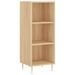 Buffet chêne sonoma 34,5x32,5x90 cm bois d'ingénierie - Photo n°1