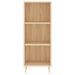 Buffet chêne sonoma 34,5x32,5x90 cm bois d'ingénierie - Photo n°4