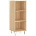 Buffet chêne sonoma 34,5x32,5x90 cm bois d'ingénierie - Photo n°1