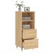 Buffet Chêne sonoma 34,5x34x90 cm Bois d'ingénierie - Photo n°4