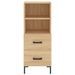 Buffet Chêne sonoma 34,5x34x90 cm Bois d'ingénierie - Photo n°6