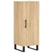 Buffet Chêne sonoma 34,5x34x90 cm Bois d'ingénierie - Photo n°1