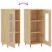 Buffet Chêne sonoma 34,5x34x90 cm Bois d'ingénierie - Photo n°9