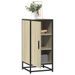 Buffet chêne sonoma 35,5x35x76 cm bois d'ingénierie et métal - Photo n°1