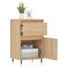 Buffet chêne sonoma 40x35x70 cm bois d'ingénierie - Photo n°4