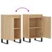 Buffet chêne sonoma 40x35x70 cm bois d'ingénierie - Photo n°9